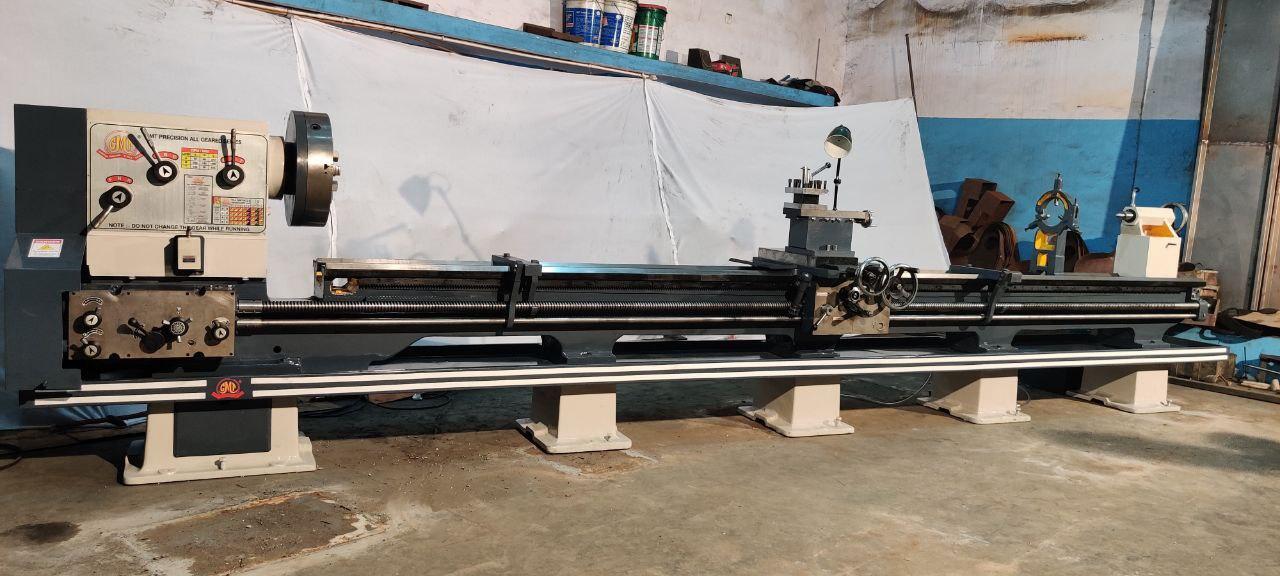 Automatic 20 Feet Geared Heavy Duty Lathe Machine