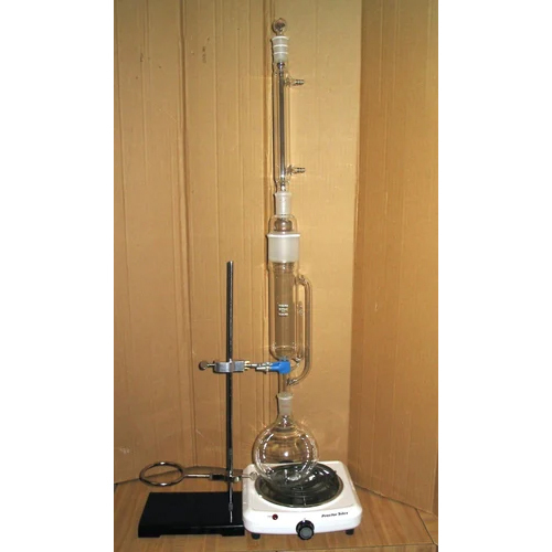 Laboratory Soxhlet Extraction Unit - Metal, Plastic, Glass | Efficient Liquid-solid Extraction, Adjustable Sizes, Self-cleaning System, Temperature Control, Reliable Motor Warranty