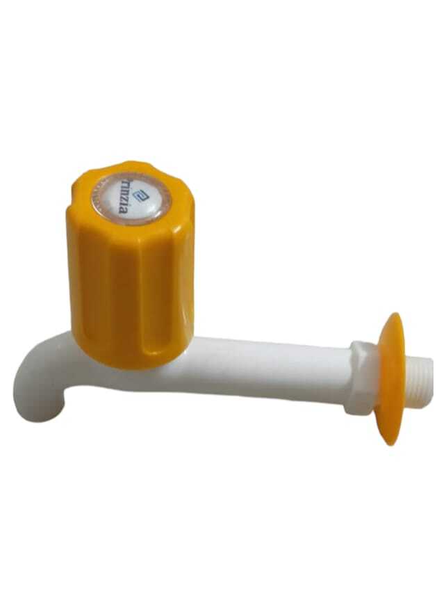 Pp Round Handle Taps - Color: White