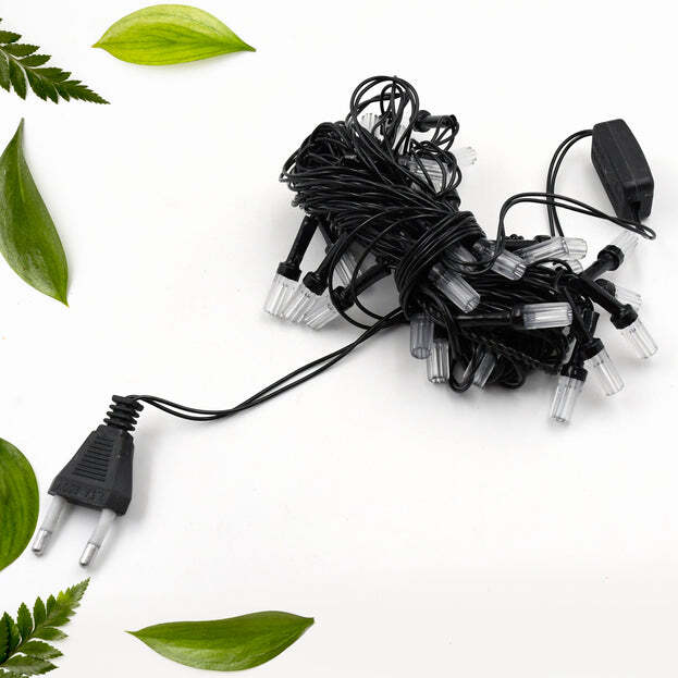 Mtr Flower Design Home Decoration Electrical Series Light Home Decoration Diwali And Wedding Led Christmas String Light Indoor And Outdoor Light (8349)