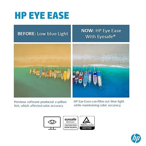 Hp M27f Fhd Monitor - 27-inch 1920 X 1080 Pixels Ips 300 Nits Brightness Eye-safe Certified With Amd Freesync 5ms Response Time Low Blue Light Mode 75hz Refresh Rate