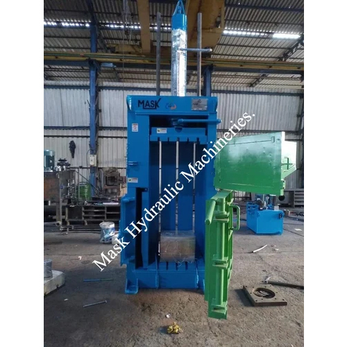 Blue Pet Bottle Baling Press Machine