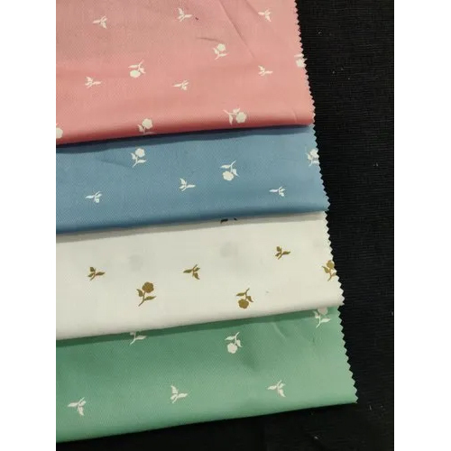 Basic Cotton Printed Shirting Fabric - Cotton Material, Ideal for Garments | Printed Pattern, Good Quality for Versatile Fashion Applications