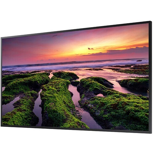 Samsung Qbb Series Qb43b - Fiber 43" 4k Uhd Led Display, Black Color, 60hz Frequency, Remote Management & Multi-device Screen Sharing