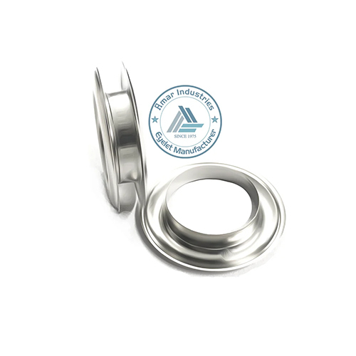 Silver Brass Eyelet - Size 1700 | Round Shape, Elegant Silver Finish, Durable Brass Material