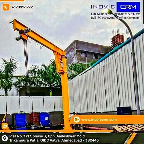 वर्कस्टेशन जिब क्रेन आवेदन: औद्योगिक