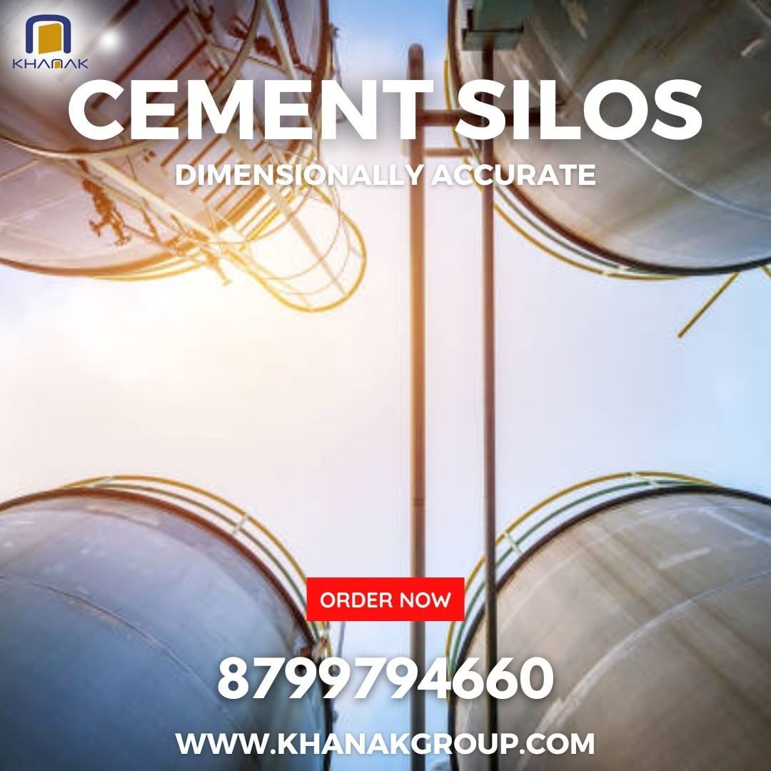 Stainless Steel Silos - Cylindrical Design | 1-year Warranty, Durable Construction