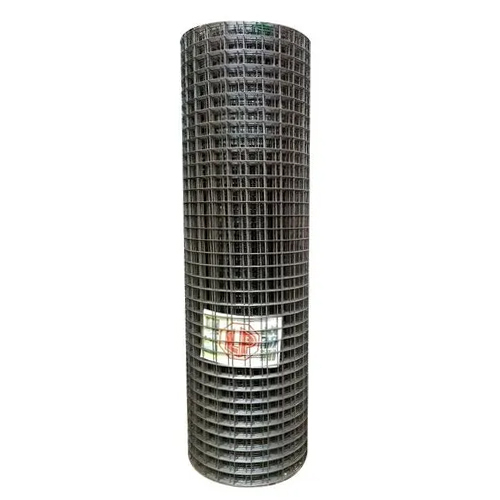 ब्लैक रेक्टेंगुलर माइल्ड स्टील वेल्डेड वायर मेष