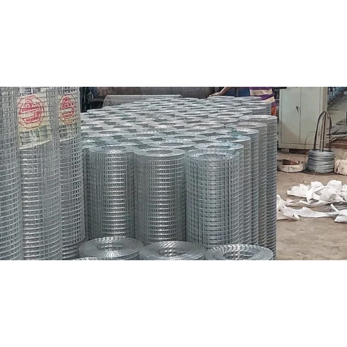 6mm Mild Iron Wire Mesh - Color: Silver
