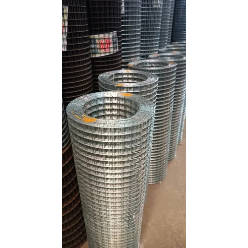 6mm Mild Iron Wire Mesh - Color: Silver
