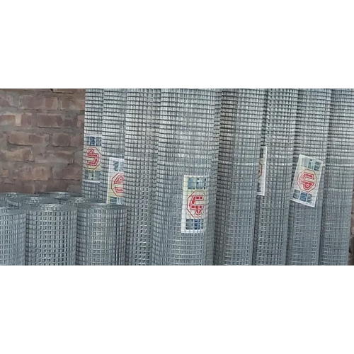 6mm Mild Iron Wire Mesh - Color: Silver