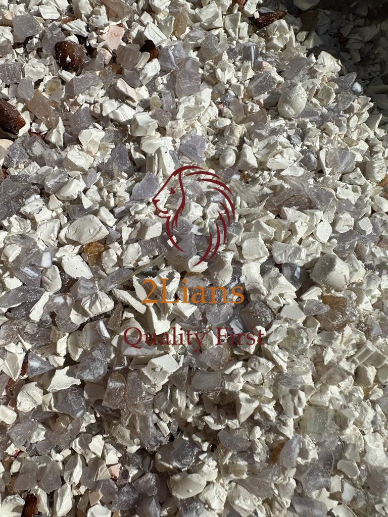 Pvc Mix White/clear Regrind- Origin Us - Hardness: Normal