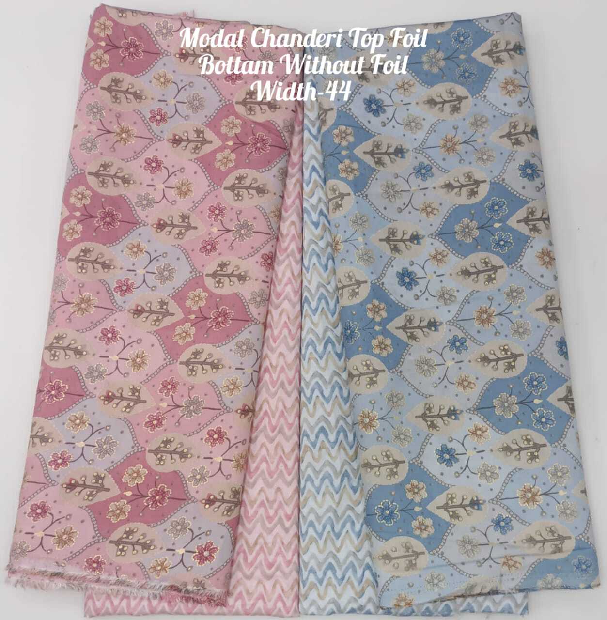 Modal Chanderi Top Foil