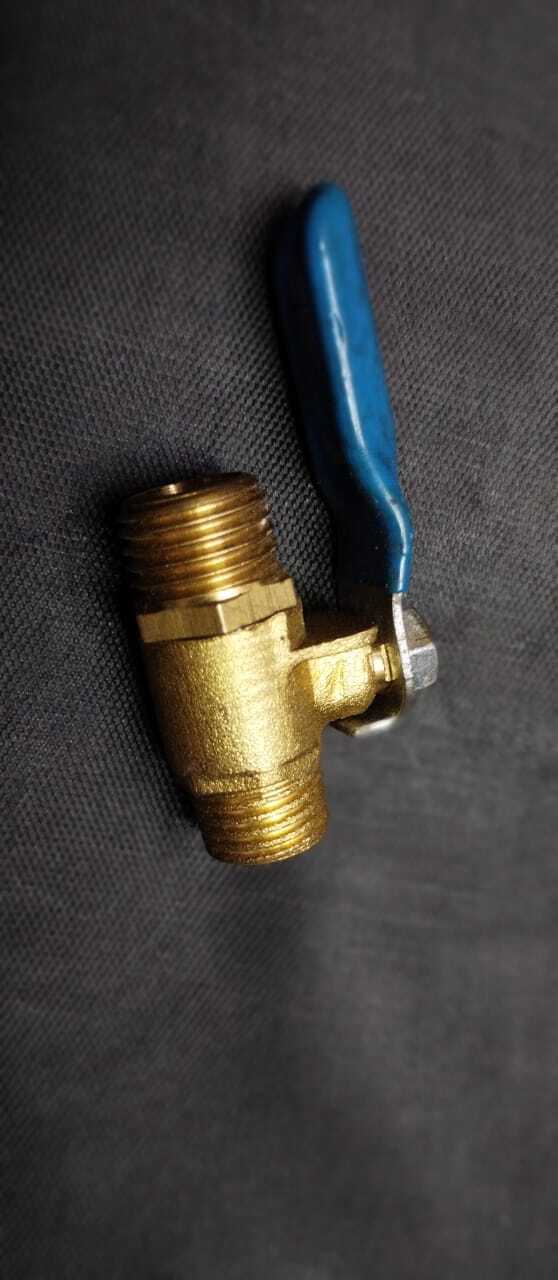 Ball Valve 1/4 X 1/4 - Iron & Brass Construction, Full Bore Design For Maximum Flow Rate | Suitable For Mains Water Pressure