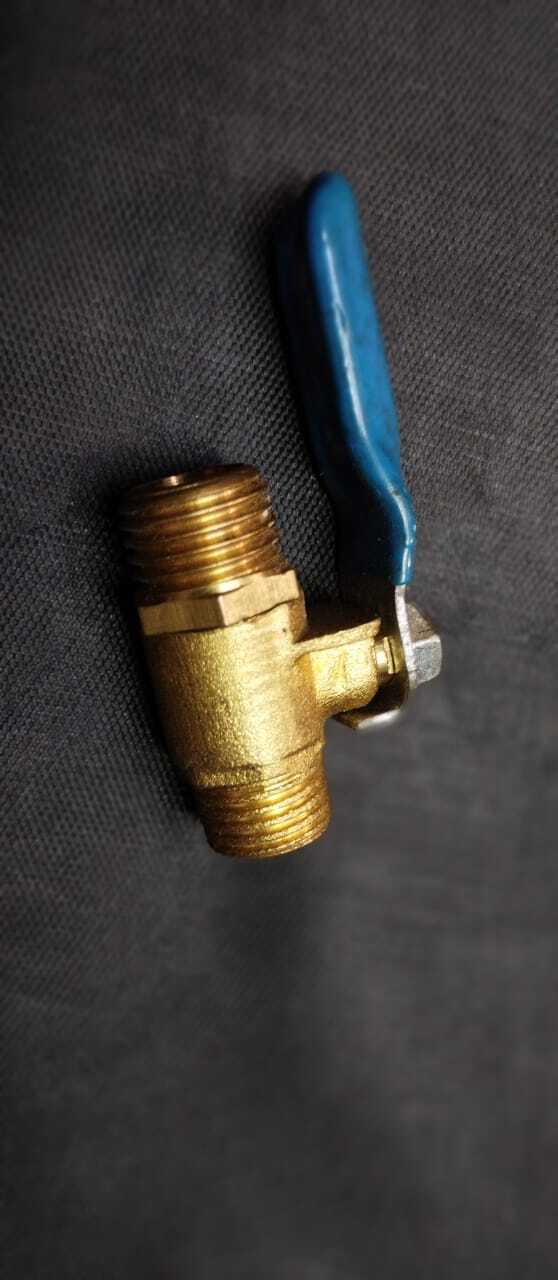 Ball Valve 1/4 X 1/4 - Iron & Brass Construction, Full Bore Design For Maximum Flow Rate | Suitable For Mains Water Pressure
