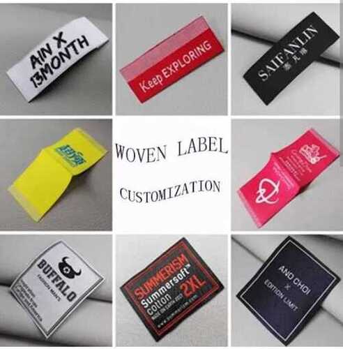 Woven labels