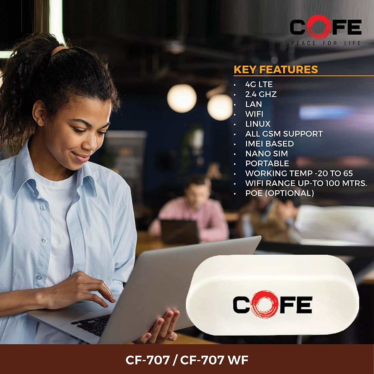 Cf-4g 707 Indoor With Lan Port