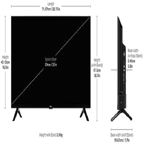 Sansui Led Television - Color: Black