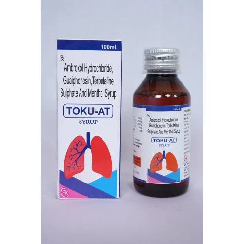 Toku-at Cough Syrup - 100 Ml | As Directed By Physician, Keep In A Cool & Dry Place