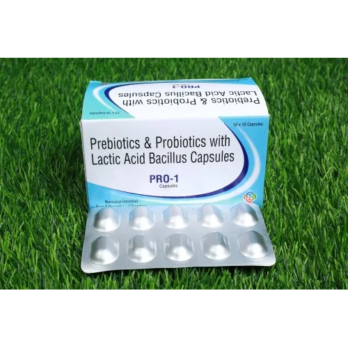 Pro-1 Capsule - Prebiotic And Probiotic Blend With Lactic Acid Bacillus Cap | Suitable For Daily Digestive Health, Physician-directed Dosage Instructions, Capsules For Easy Consumption, Store In Cool & Dry Place