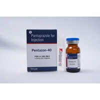 पैंटोप्राज़ोल 40 मिलीग्राम इंजेक्शन (पेंटाज़ोन इंज) सामग्री: पैंटोप्राज़ोल 40 मिलीग्राम