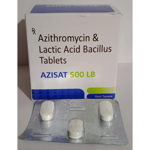 Azithromycin And Lactic Acid Bacillus Tablets General Medicines