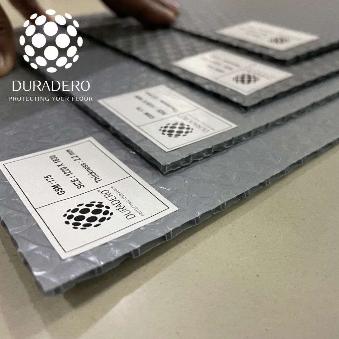 3 Mm Floor Protection Sheet Duradero Size: 72x48