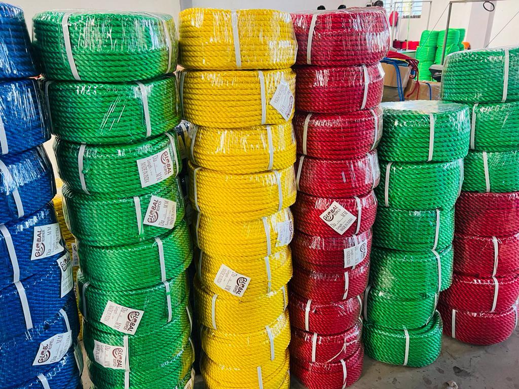 Yellow Virgin Rope Size: Different Available