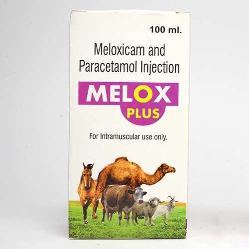 Meloxicam And Paracetamol Injection - 100ml Liquid, Veterinary Raw Materials For Cattle Care, Store At Room Temperature