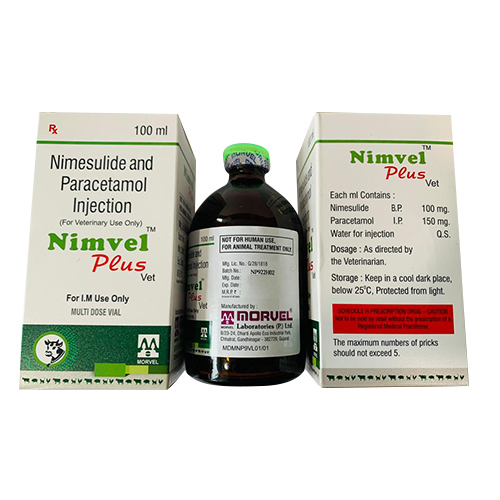100ml Nimesulide And Paracetamol Injection By Morvel Laboratories Pvt. Ltd.