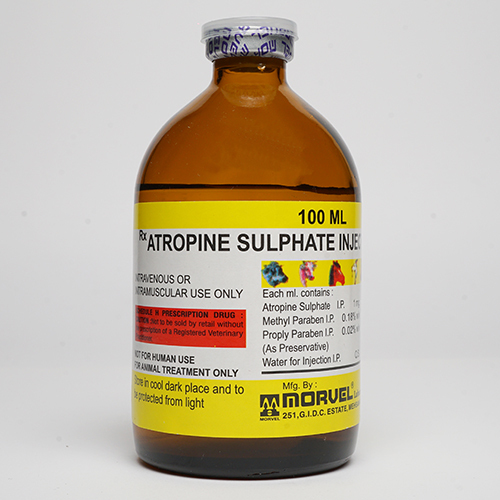 100ml Atropine Sulphate Injection Ingredients: Chemicals