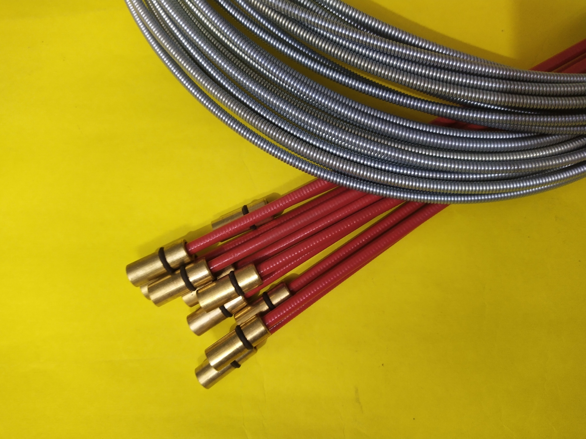 Mig Welding Torch Liner - 3 Meter Length, Red Color, New Condition | Industrial Welding Accessories