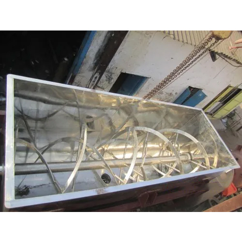 Semi-automatic Three Phase Ribbon Blender Mixer Machine