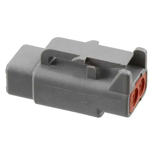 2WF DTM Connector - Industrial DT Connector, Gray Color, 1 Year Warranty | Designed for Automobile Applications