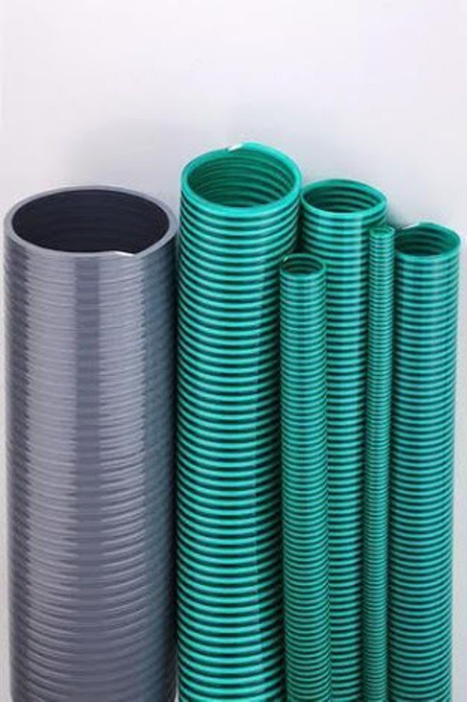 Green Suction Hose Hardness: Rigid
