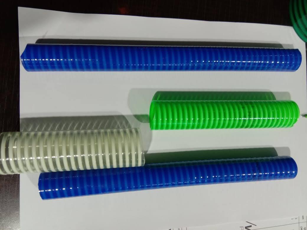 Green Suction Hose Hardness: Rigid