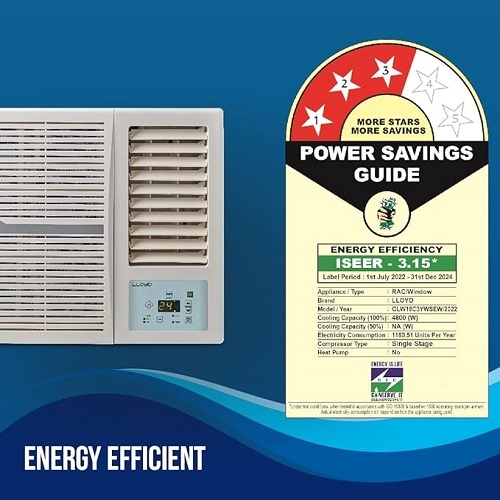 Lloyd Window Air Conditioner - Color: White
