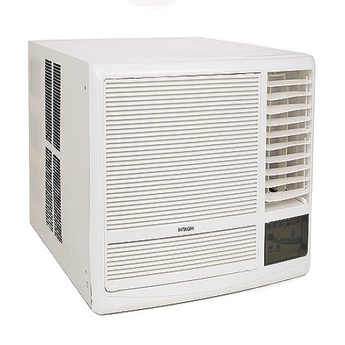 Hitachi Window Ac - 1.5tr Capacity, Eco-friendly Copper Condenser Coil, 3 Star Energy Rated | Auto Mode, Super Silent Operation, Lcd Remote Control, 1 Year Comprehensive Warranty