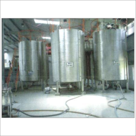 भंडारण टैंकों का स्थापना