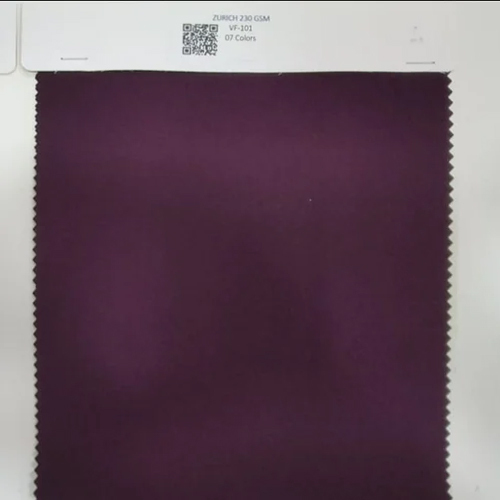 Washable Zurich Tex Polyester Lycra Fabric