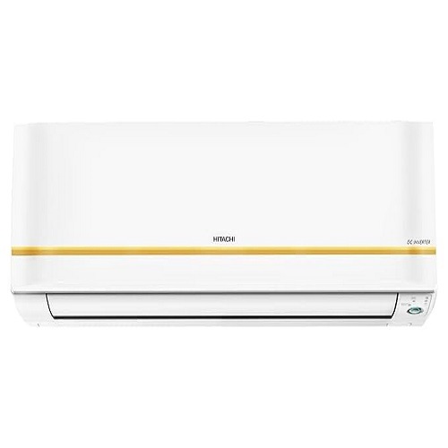 Hitachi Split Ac - 1.5tr Inverter Compressor, 5 Star Energy Rating, Copper Condenser Coil, Super Silent Operation, Auto Restart, Lcd Remote Control