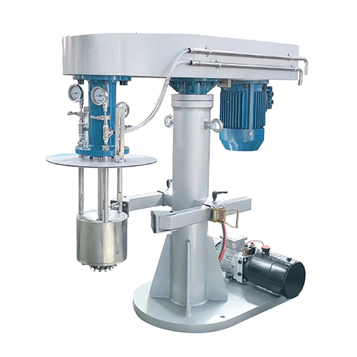 Silver-Blue Small Capacity Basket Mill Machine
