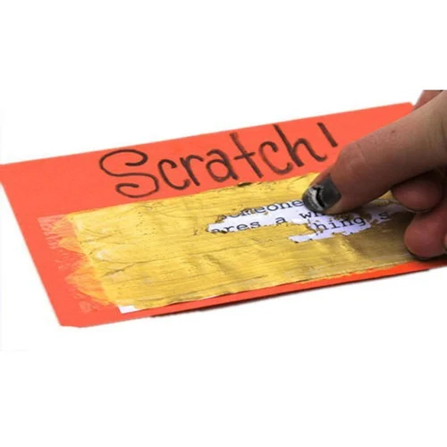 Any Paper Scratch Card