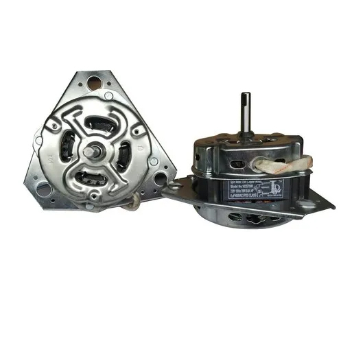 सिल्वर वॉशिंग मशीन स्पिन मोटर