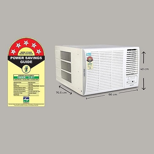 Voltas Window Mounted Ac - Color: White
