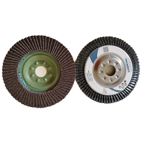 Metal Flap Disc - Rigid Round Shape, Various Sizes Available | Industrial Use, Durable Flap Disc for Efficient Material Removal