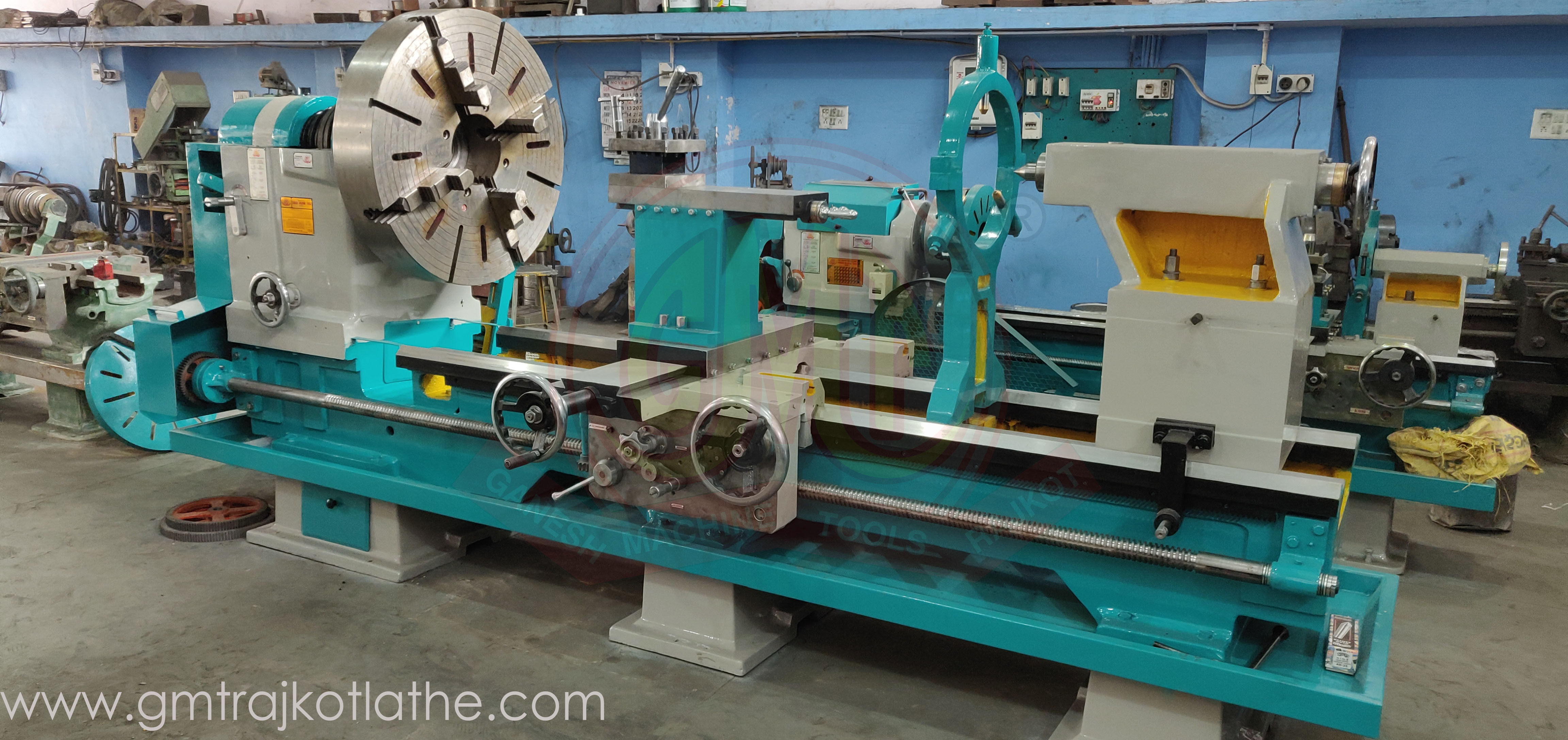 Automatic 16 Feet Extra Heavy Duty Lathe Machine
