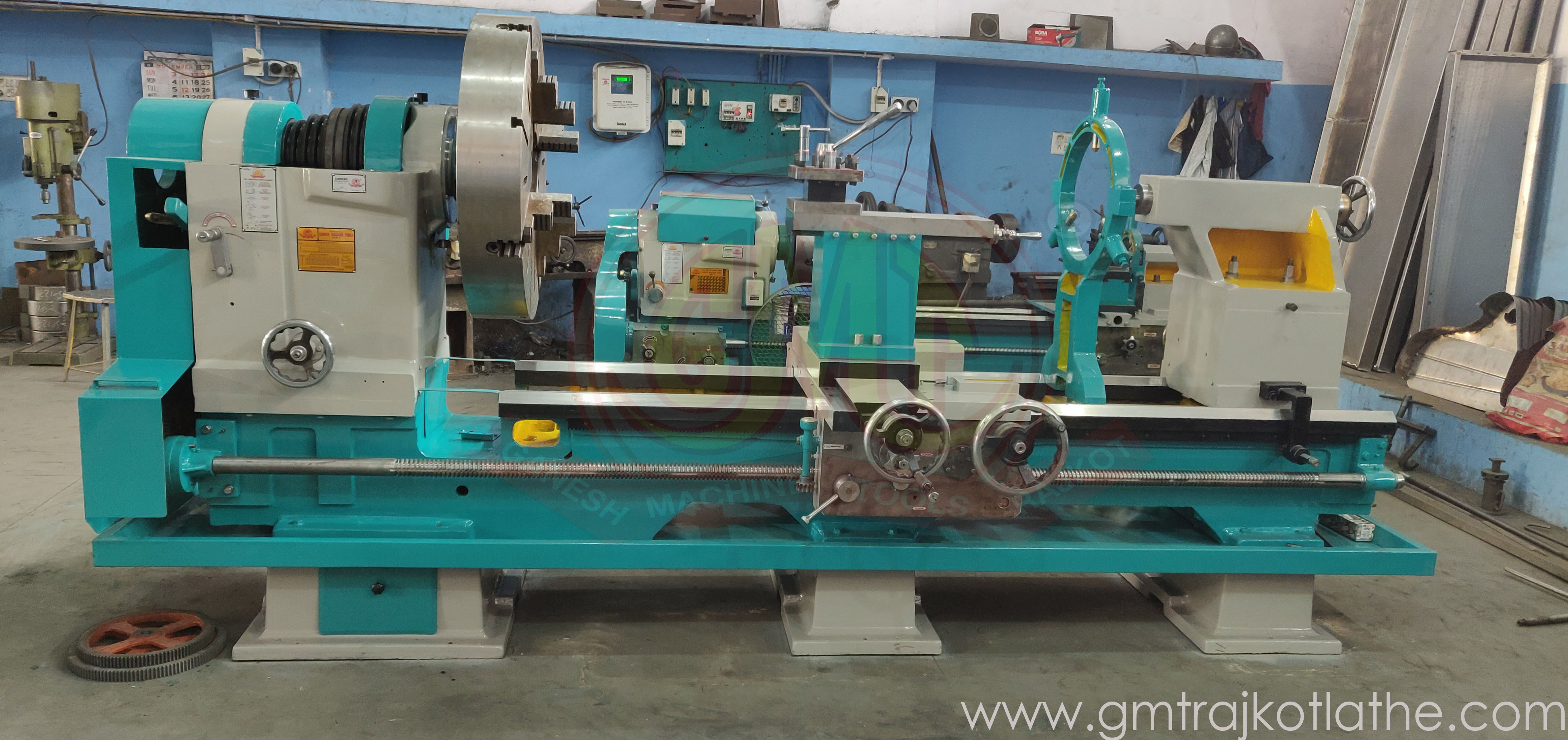 Automatic 16 Feet Extra Heavy Duty Lathe Machine