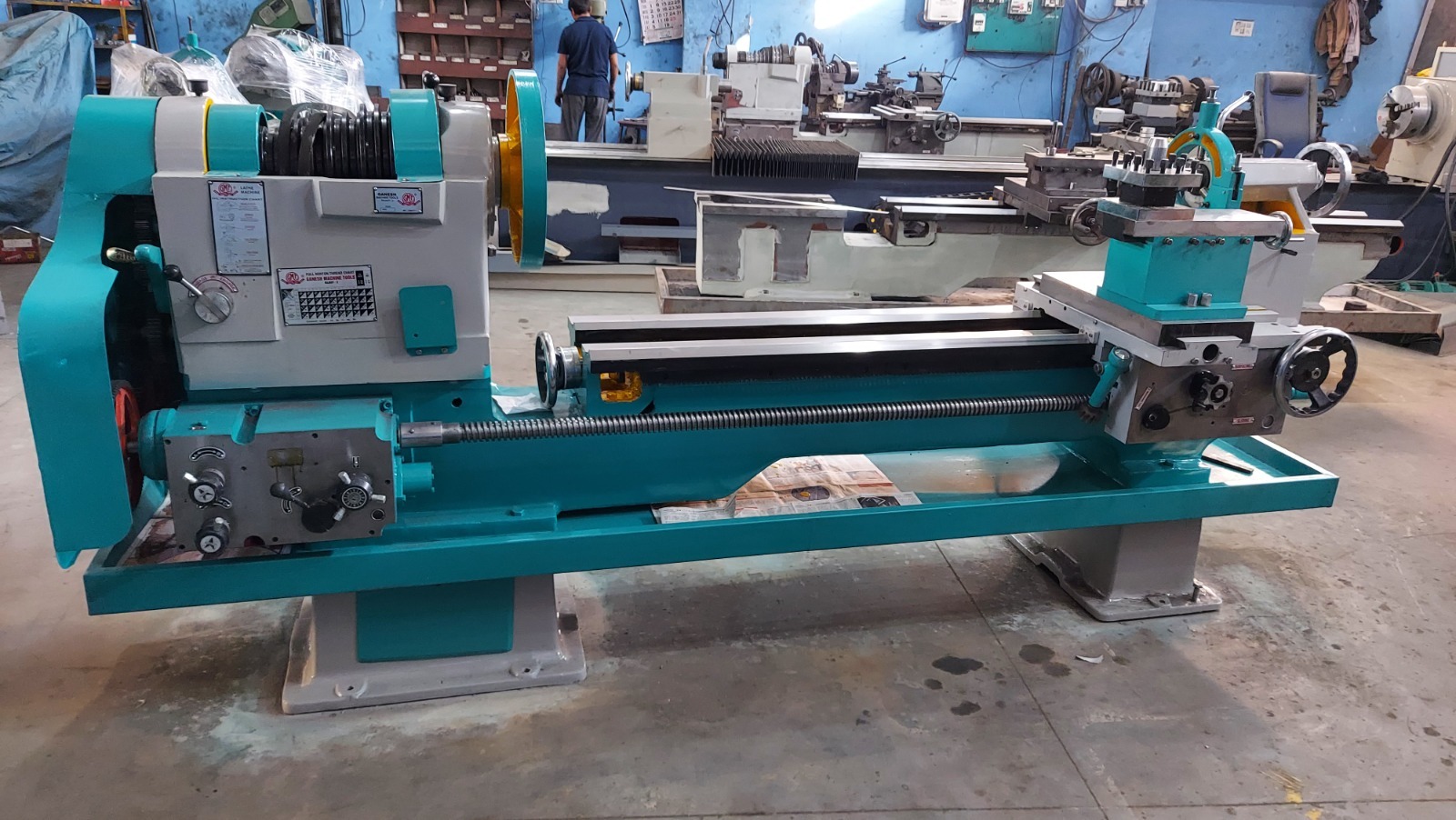 Automatic 9 Feet Heavy Duty Lathe Machine