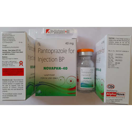 Pantoprazole 40Mg General Medicines